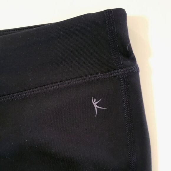 Danskin Black Fitted Basic Leggings - Picture 9 of 15